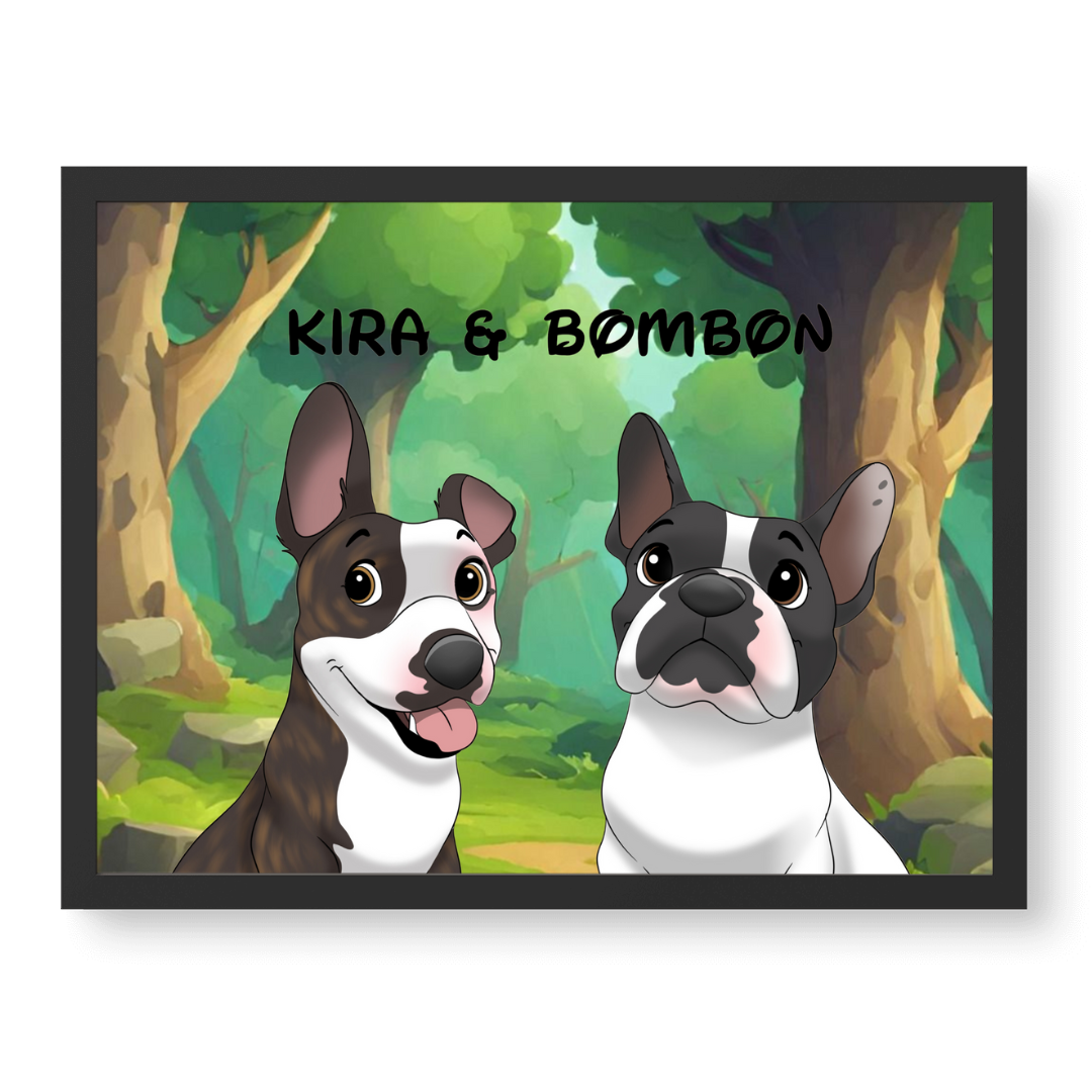 Retrato Disney Bosque