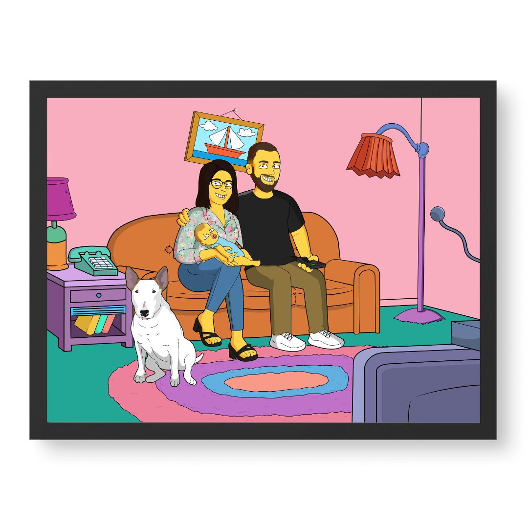 RETRATO PONTE AMARILLO SOFÁ