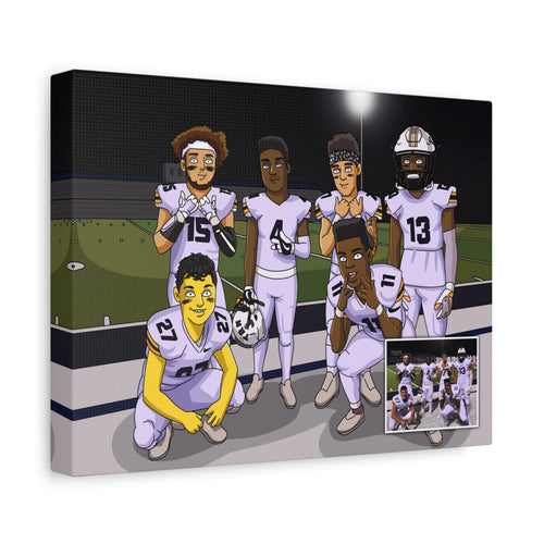 LIENZO PONTE AMARILLO FONDO PERSONALIZADO