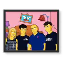 Cargar imagen en el visor de la galería, RETRATO SIMPSON SOFÁ
