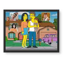 Cargar imagen en el visor de la galería, RETRATO SIMPSON CASA
