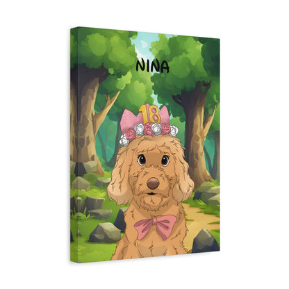 Lienzo Disney Bosque