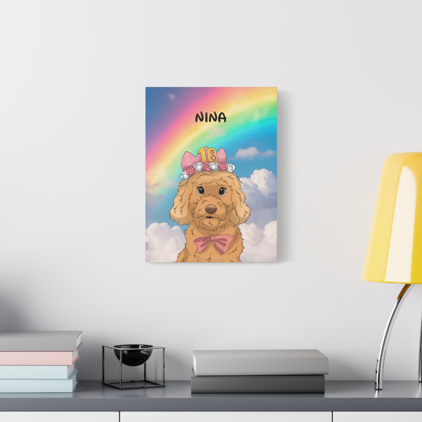 Lienzo Disney Arcoiris