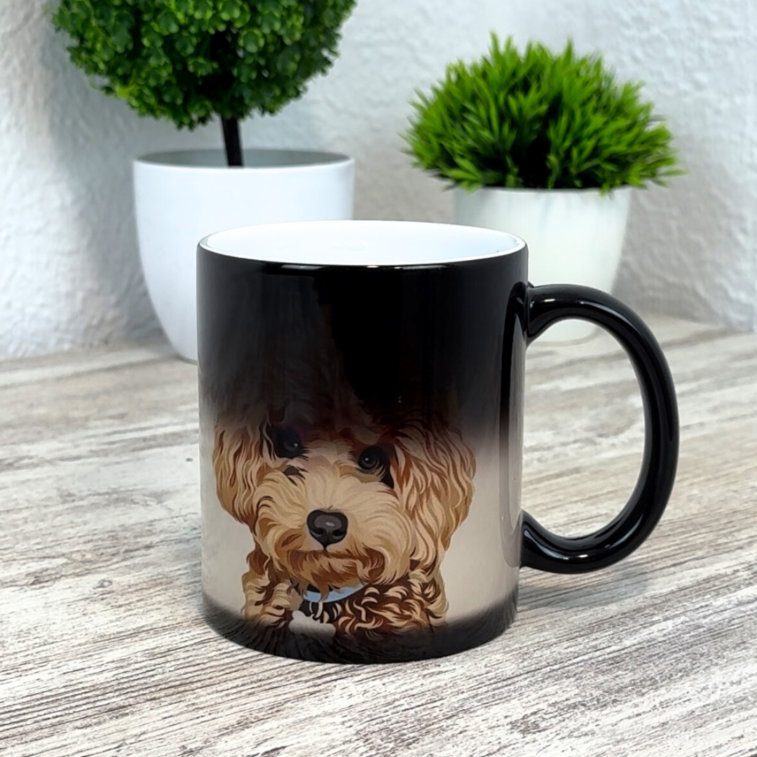 TAZA PELUDA MAGICA