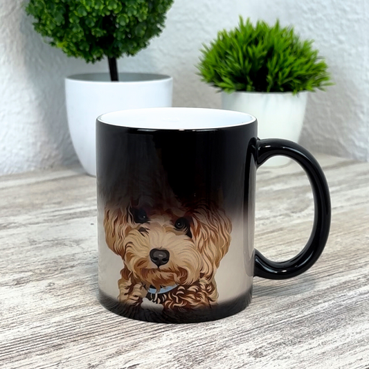 TAZA PELUDA MAGICA