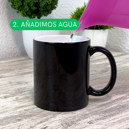 TAZA PELUDA MAGICA