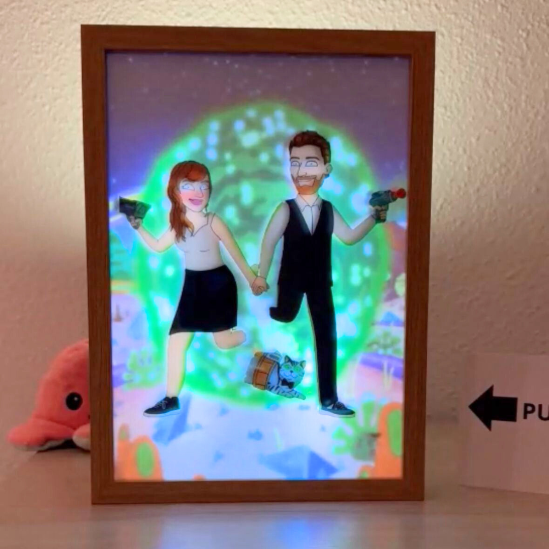 Lampara Magica Rick and Morty