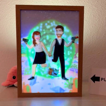 Lampara Magica Rick and Morty